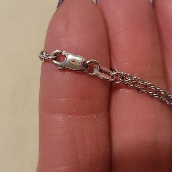 925 Sterling Silver Heart Necklace for Daughter from mom - Picture 4 of 8